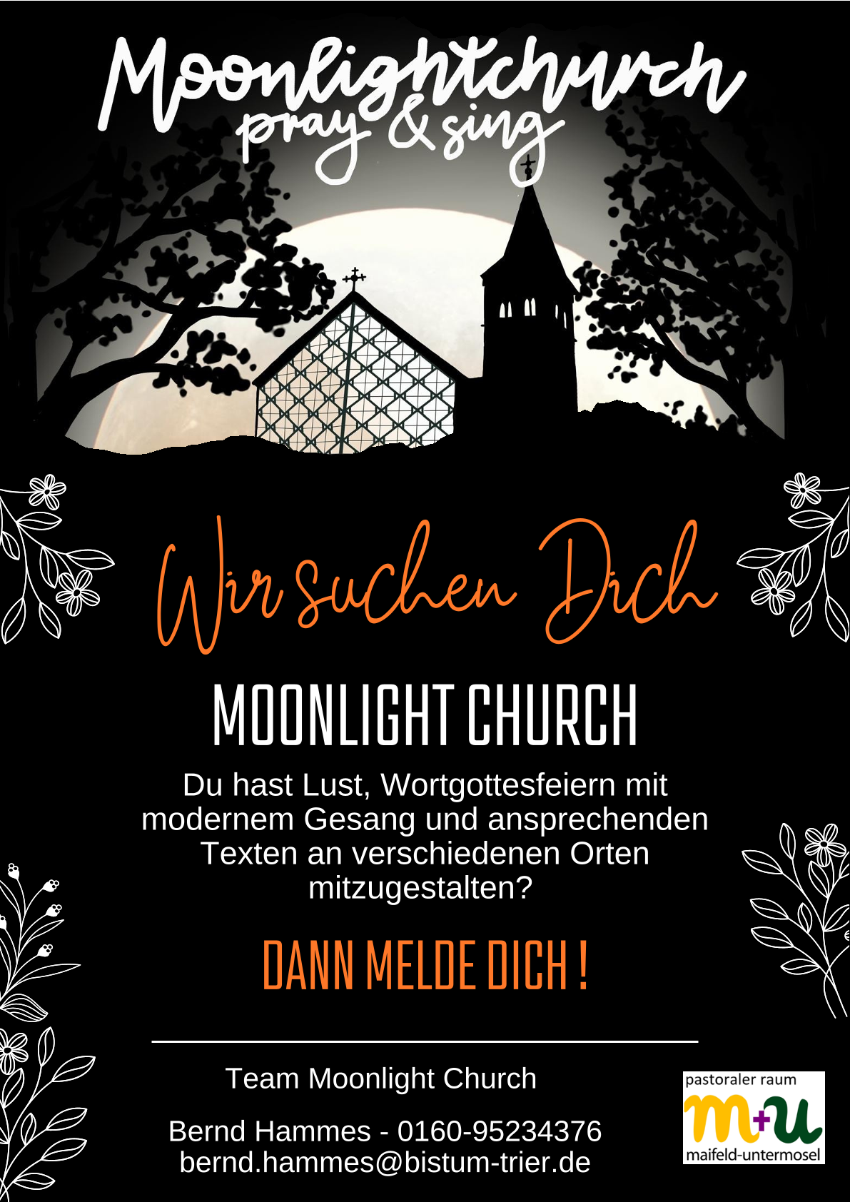 Moonlight Church Basisplakat (c) Melanie Brüschke Moonlight Church Basisplakat